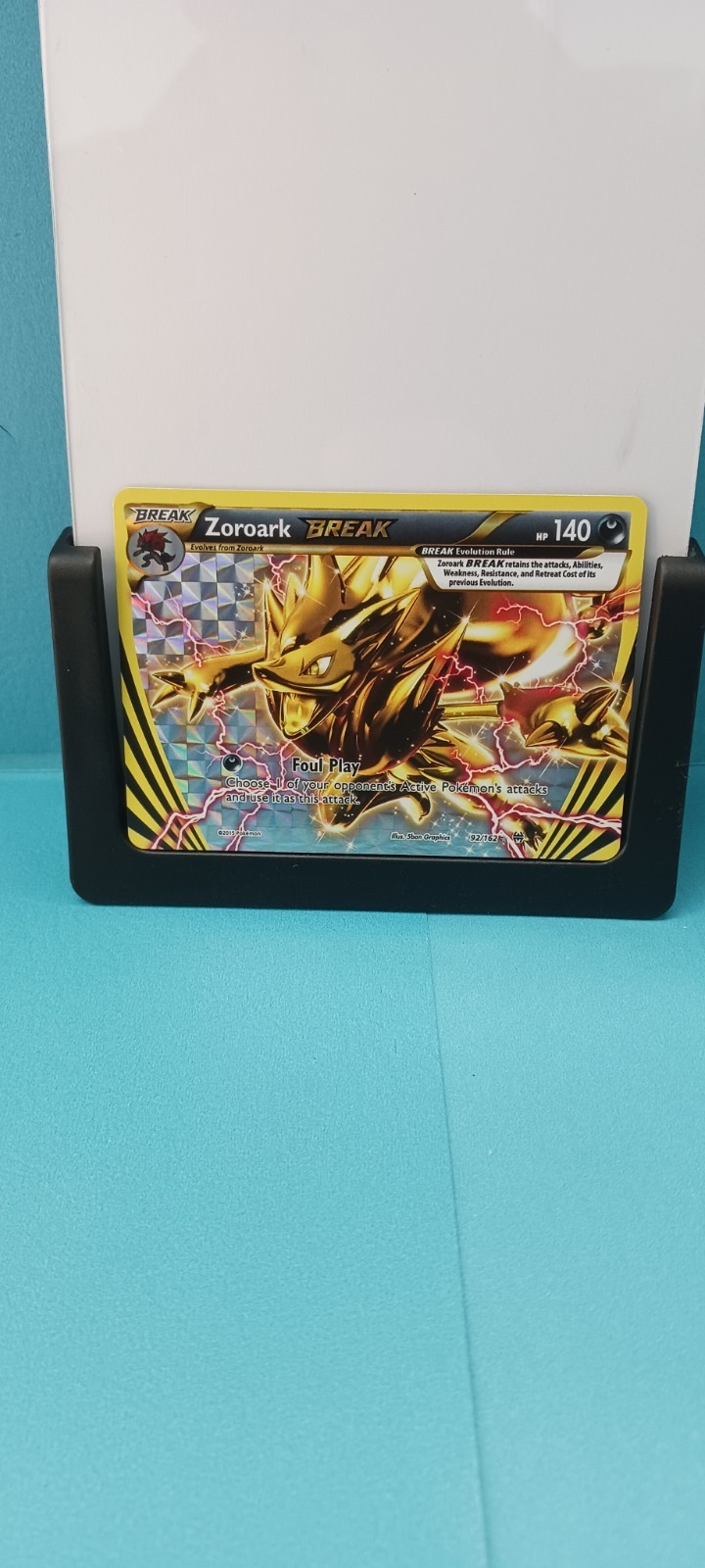 Pokémon Zoroark Break 92/162 Rare Card Breakthrough XY NM