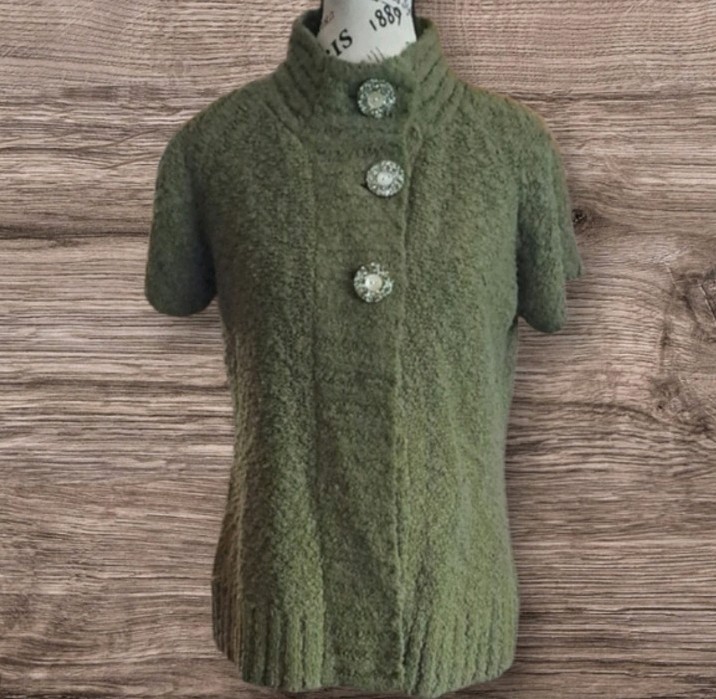 Wind River Green Sweater - image 1