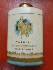 Vintage Yardley English Lavender Talc Powder Collectable