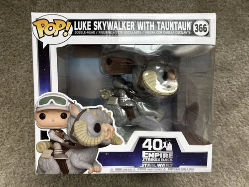 Funko Pop Star Wars #366 Luke Skywalker with Tauntaun ESB 40th Anniversary