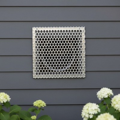 Dryer Vent Screen Aluminum Bird Guard 3-8 Inch Custom Fit Outdoor 2 Pack