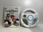 New ListingMario Kart Wii & OEM Steering Wheel Bundle (Nintendo Wii, 2008)Tested No Manual