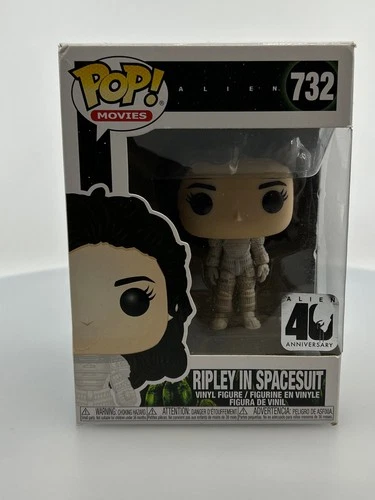 Funko POP! Movies Alien Ripley in spacesuit #732 Vinyl Figure DAMAGED BOX