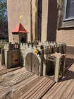 Playmobil 3446 Castle Set Vintage Medievel Knights Prison Castle Only Incomplete