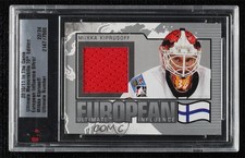 2010-11 ITG Ultimate Memorabilia 10th Edition Silver 22/24 Miikka Kiprusoff 7i6