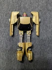 Vintage Tonka GOBOTS 1985 Gold Corvette Gobot STINGER (53) Missing Tires MRT-44