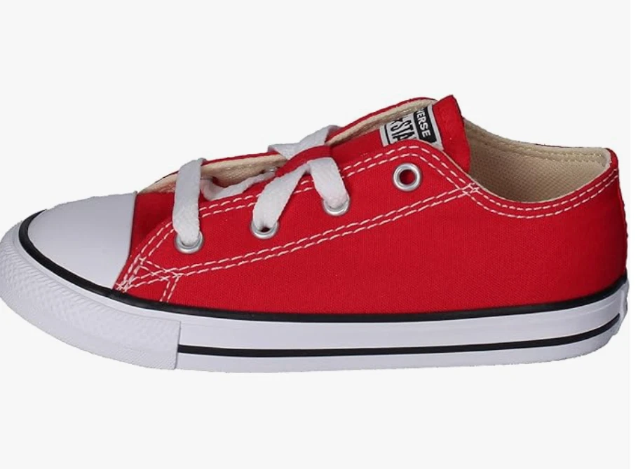 JUVENTUD/NIÑOS 10.5 CONVERSE CHUCK TAYLOR ALL STAR TOP BAJO JÓVENES/NIÑOS ROJO 10.5 Foto 2 de 4