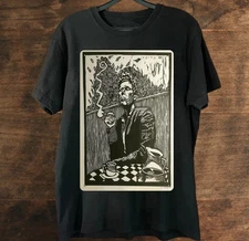 Vintage Tom Waits 1990s Reprinted Cotton Unisex All Size T-Shirt 22D336