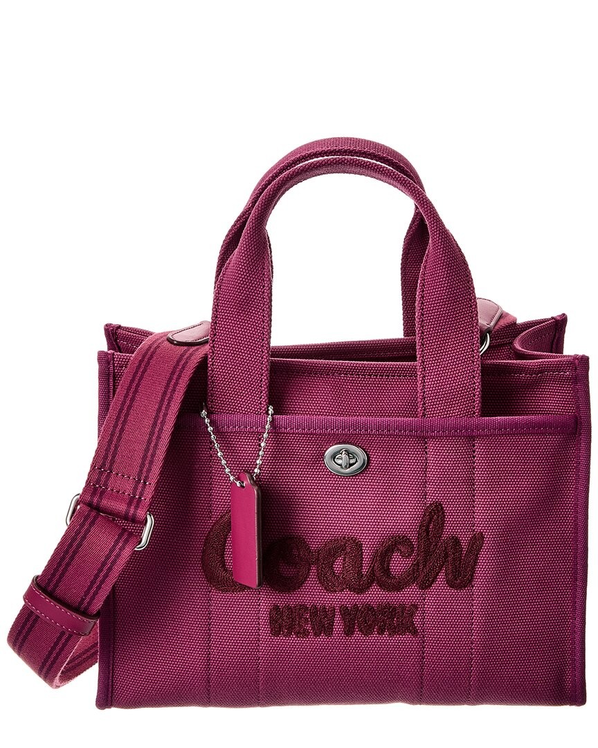 Coach Cargo Canvas Tote 26 Women's Pink | eBay