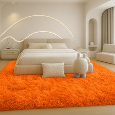 8x10 Area Rugs Living Room, Large Plush Fluffy Bedroom Carpet, Non-Slip Upgra...