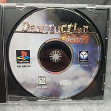 Destruction Derby PS1 Sony PlayStation Game - DISK ONLY - Tested Guaranteed