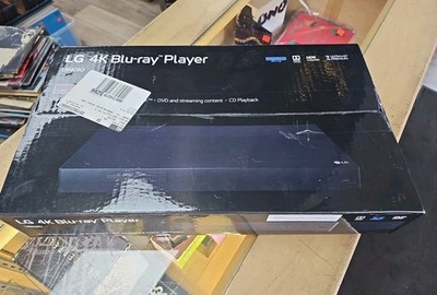 LG UBK90 4K Ultra HD Blu-Ray Player - NEW FACTORY SEALED New In Box