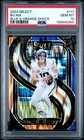 2024 Panini Select Bo Nix Blue & Orange Shock Prizm /35 Rookie #117 PSA 10 Gem