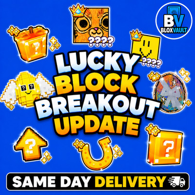   LUCKY BLOCK BREAKOUT ITEMS PS99  PET SIMULATOR 99 - CHEAPEST!  