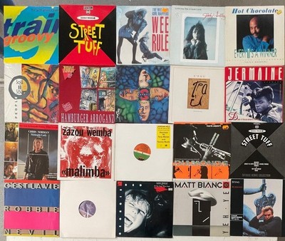 20x Vinyl Maxi 12'' Schallplatten Sammlung (Matt Bianco,Street Tuff, Sting ...)