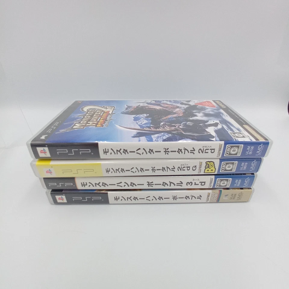 PSP Monster Hunter Portable 1st 2nd 3rd & 2G PlayStation Portable Japanese CIB - Image 3 of 4