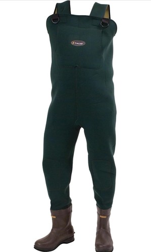 Frogg Toggs® Amphib Neoprene Cleated Bootfoot Chest Wader Size M - Picture 7 of 12