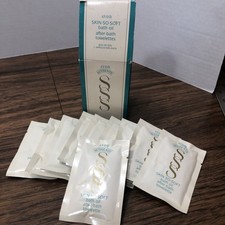 New Avon Skin So Soft Bath Set Of 10 Oil After Bath Towelettes Vintage 1989