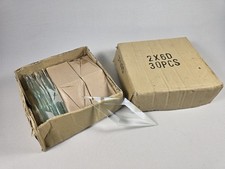 Lot 29 Clear Diamond Glass Bevels 2x6 NOS Stained Glass Craft Supplies Window