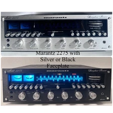 marantz 2275 Professionally Serviced w/ Black and Silver Faceplates 