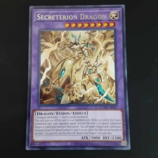 YuGiOh Secreterion Dragon (Asian English) DUAD-AE037, Rare, not Ultra Rare or EN