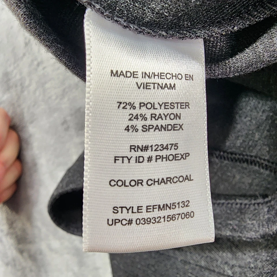 Falda Ellen Tracy Mujer S Gris Tirar de tiro alto Lápiz Elástico Oficina Preppy Foto 4 de 4