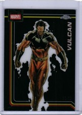 2026 Topps Chrome Marvel Comics #191 Vulcan Black Wave /10