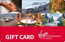 Virgin Experience Days Giftcard (75-250+) MESSAGE FOR AMOUNT