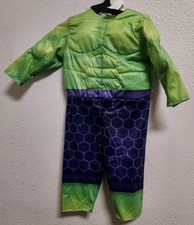    Jazwares Costume Play Marvel Hulk Costume Toddler Size 2T    