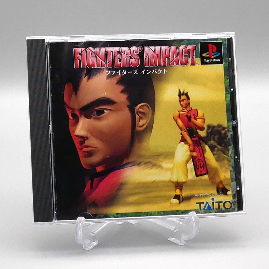 [ PS1 ] FIGHTERS IMPACT - Taito 3D Fighting - Sony Playstation JAPANc