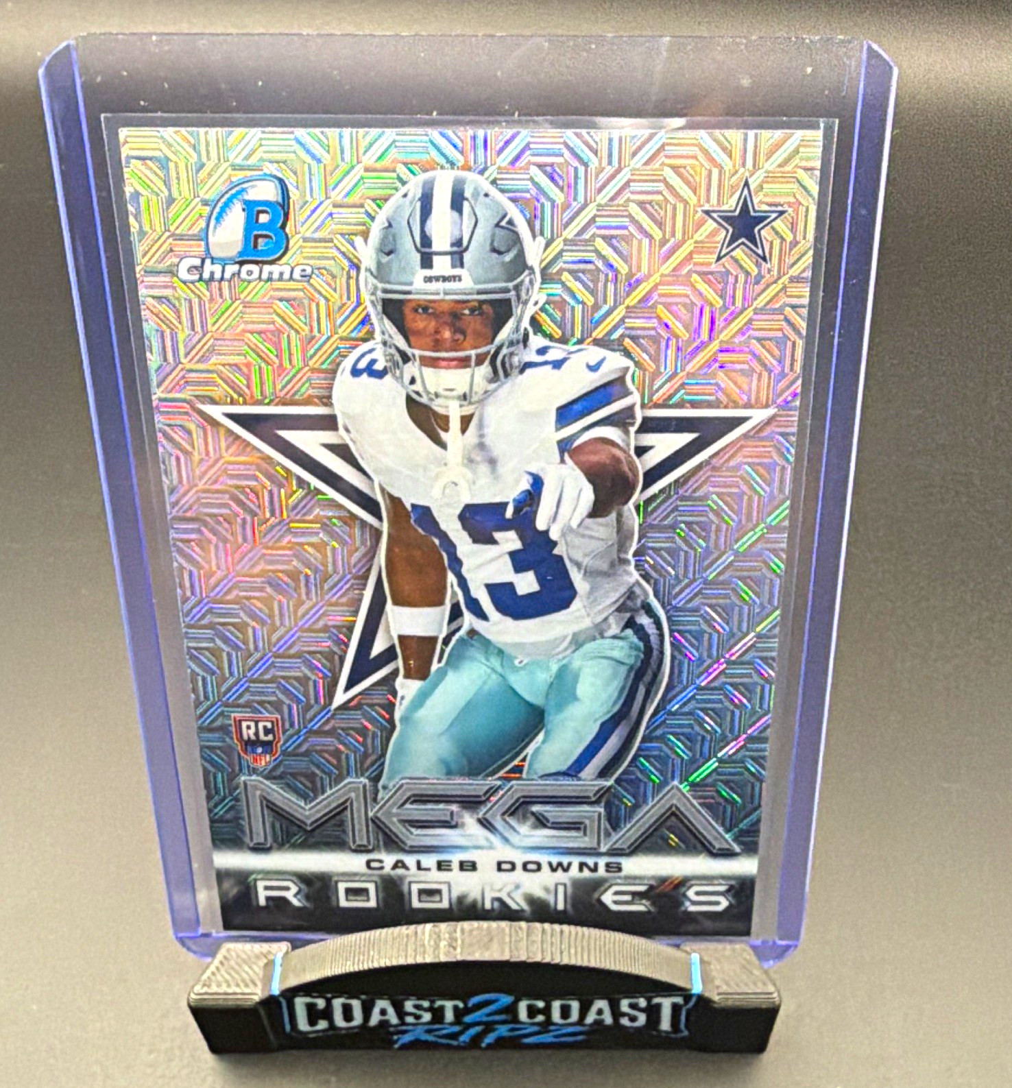 Topps Bowman Chrome 2026 Mega Rookies Caleb Downs Dallas Cowboys MR-23 RC