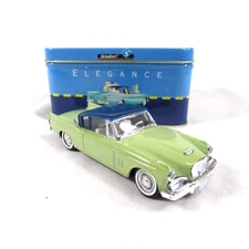 Solido 1957 Studebaker Silver Hawk Diecast Car 1/43 Scale Tin Giftbox
