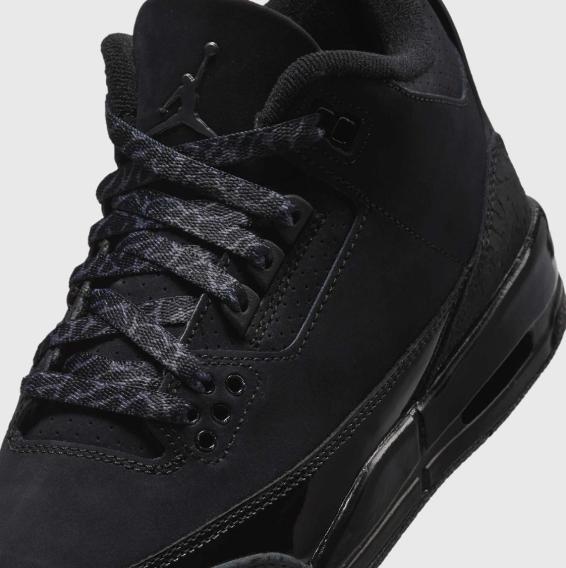 Size 6.5 - Air Jordan 3 Retro 2025 Black Cat for sale online | eBay