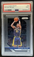 2018-19 Panini Prizm Reggie Miller #55 Pacers PSA 9