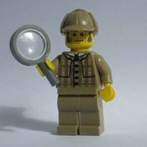 Detective Series 5 Sherlock Holmes Magnifying Glass LEGO Minifigure Mini Figure | eBay