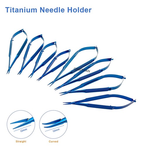 Ophthalmic Needle Holders forceps Needle Holding Pliers surgical Instruments - Picture 11 of 36