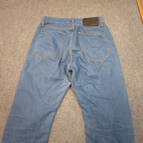 Rag & Bone Jeans Mens 29 Blue Denim fit 2 Slim Casual Button Fly Size 29x27 - Picture 10 of 14