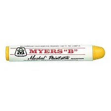 Myers B Paintstik Multi-Purpose Permanent Solid Paint Marker for Oily, Icy, W...