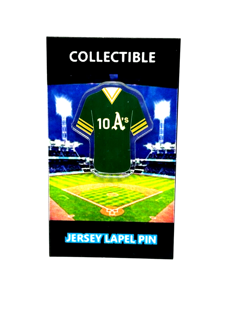 Oakland Athletics Joe Morgan jersey lapel pin-Classic RETRO Collectible