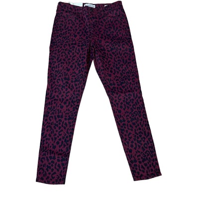 Sanctuary Anthropologie Social Standard Leopard Ankle Skinny Jeans Pants Size 4