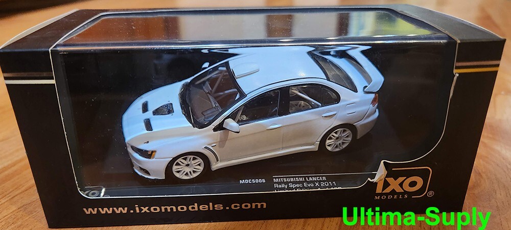 IXO 1/43 MITSUBISHI LANCER EVOLUTION EVO X 2011 RALLY SPECS IXO 1/43 MITSUBISHI LANCER EVOLUTION EVO X 2011 RALLY SPECS