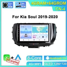 For Kia Soul 2019-2020 Car Radio GPS Carplay Stereo Multimedia Player Screen