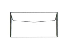 No. 9 Side Seam Regular White Envelopes, 3-7/8" x 8-7/8"