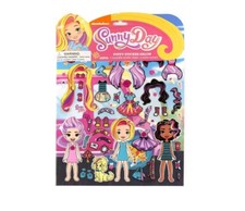 Nickelodeon Sunny Day Puffy Sticker Salon Reusable Sticker Play Set