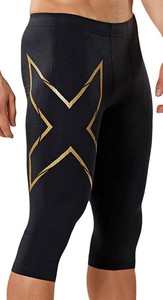 2xu gold compression tights