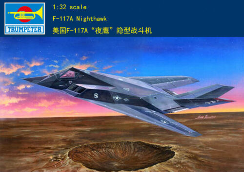 Trumpeter 03219 1/32 F-117A Nighthawk model kit | eBay