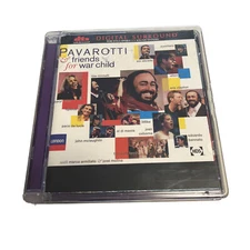 PAVAROTTI AND FRIENDS FOR WAR CHILD DTS 5.1 DIGITAL  AUDIO DVD GREAT CONDITION!