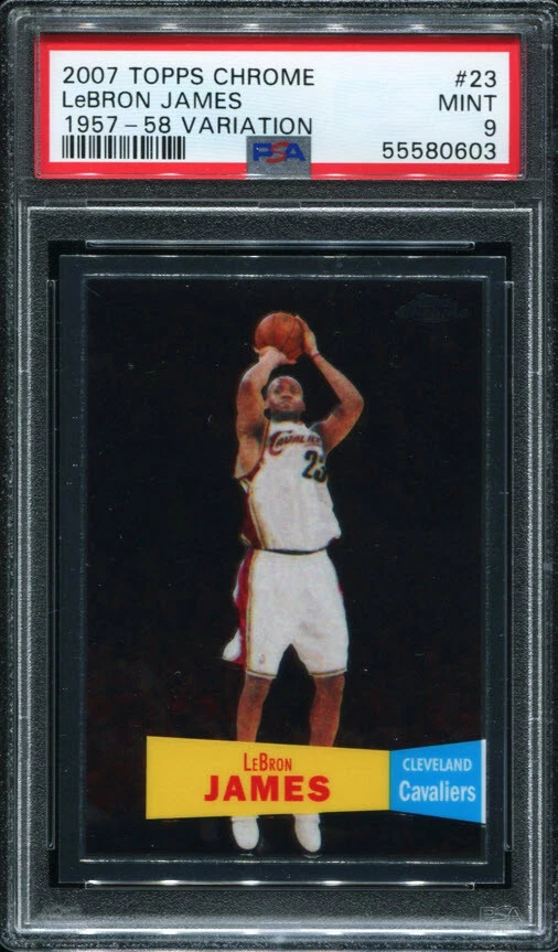 2007-08 Topps Chrome - LeBron James #23 for sale | eBay