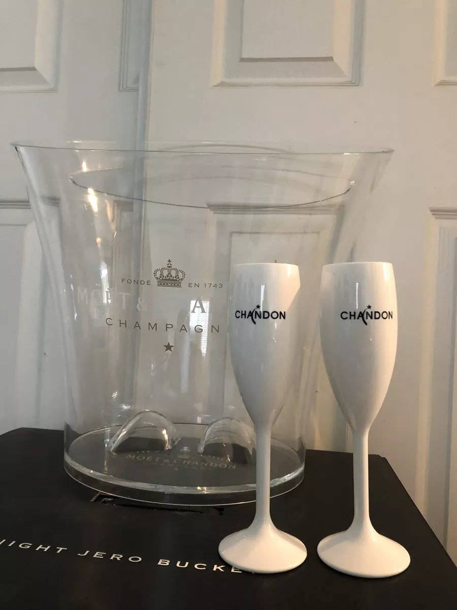 Champagne flutes and bucket cheap