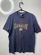 Vintage Jeff Gordon Short Sleeve Graphic T Shirt Number 24 Size Large